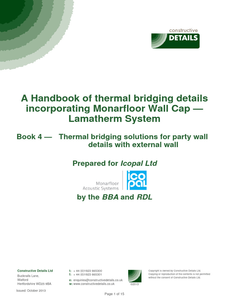 BRICK Book4 | PDF | Building Insulation | Wall
