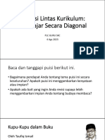 Literasi Lintas Kurikulum-Mengajar Secara Diagonal