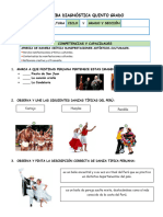 Prueba Diagnóstica Quinto Grado