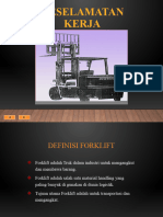 K3 Menggunakan Forklift