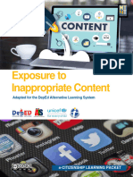 Exposure To Inappropriate Content (Teacher's Guide Tagged 20210726)