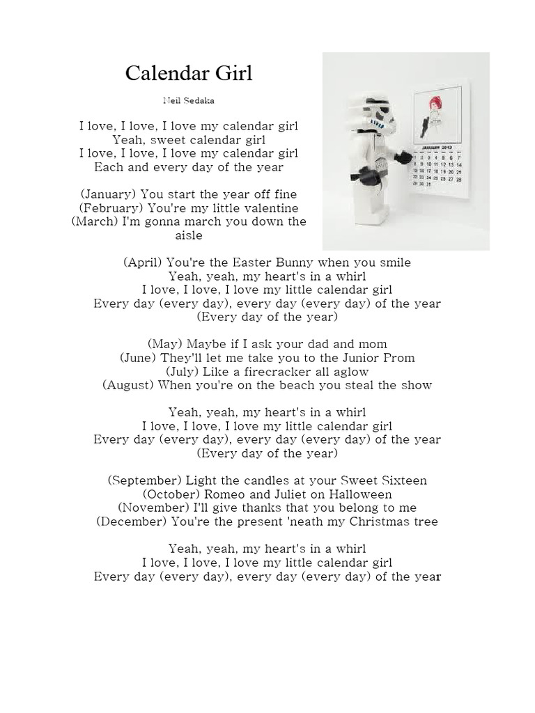 Calendar Girl | PDF