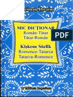 Mic Dicționar Român-Tătar, Tătar-Român. Kĭşkene Sözlĭk Romence-Tatarca, Tatarca-Romence (Neriman İbraim) (Z-Library)