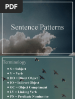 Sentence Pattern Power Point