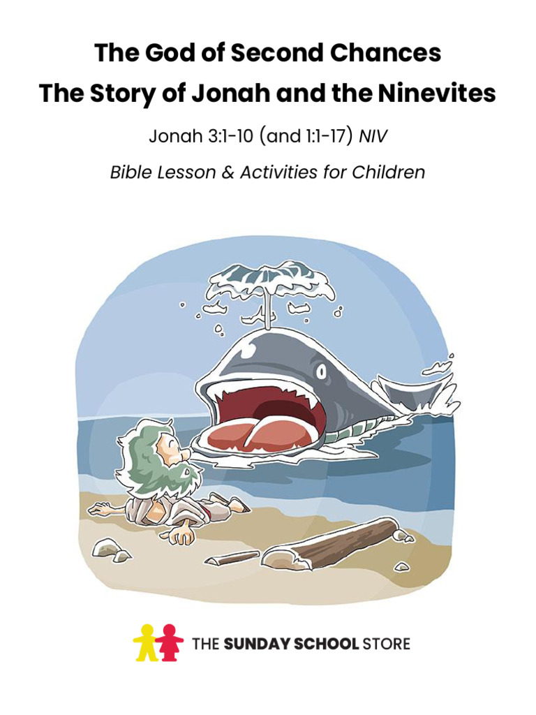 The God of Second Chances Jonah 3110!1!117 NIV 2 PDF Jonah