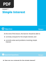 Simple Interest