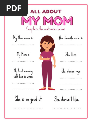 15 Mother_s Day Worksheets