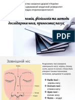 Заняття - 1 - Клінічна анатомія носу