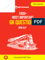 1000 Most Imp GK Qs