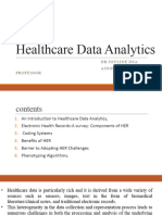 Health Data Anaytics