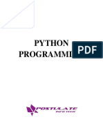 Python Full Material With Exercise