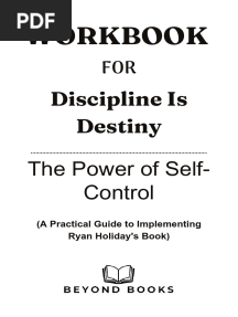 Discipline Is Destiny The Power of Self-Control