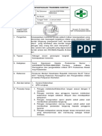 Sop Kewaspadaan Transmisi Kontak