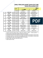 JADWAL PAT 20212022 - Siswa