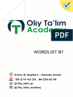 Wordlist B1