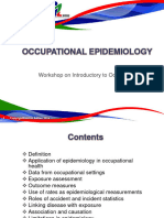 103 Occupational Epidemiology