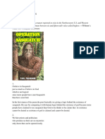 The Sasquatch Poems