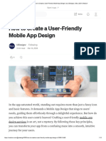 How To Create A User-Friendly Mobile App Design - by UIDesignz - Mar, 2024 - Medium