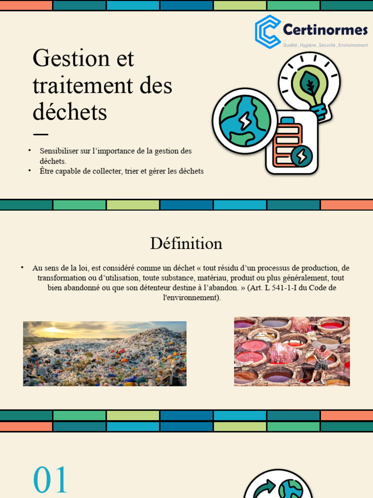 gestion et valorisation des déchets | PDF | Déchets | Méthanisation