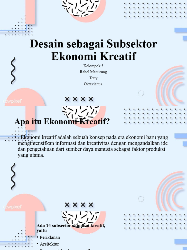 Subsektor Kuliner sebagai Bagian Ekonomi Kreatif