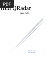 QRadar Upgrade Checklist and Tips | PDF | Backup | Command Line Interface