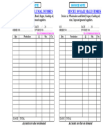 Invoice Notemucee 10