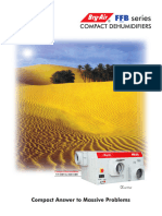 Compact Dehumidifiers FFB Series Brochure