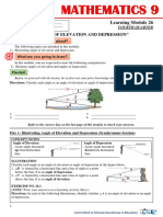 Math 9 Module 26