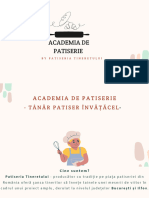 Prezentare Academia de Patiserie