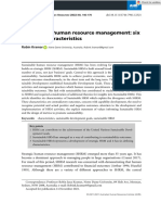 Asia Pac J Human Res - 2022 - Kramar - Sustainable Human Resource Management Six Defining Characteristics-2