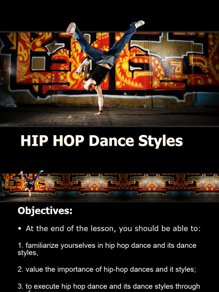 Q3 P E 10 Hip Hop Dance Styles Pdf Hip Hop Music Musical Subcultures