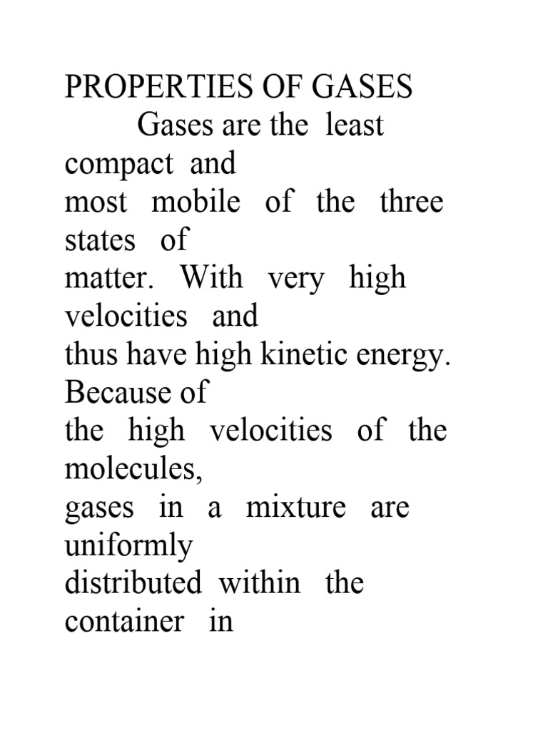 Properties of gases download free pdf gases physical quantities