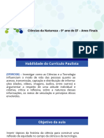 Ciências Da Natureza - 9° Ano Do EF - Anos Finais
