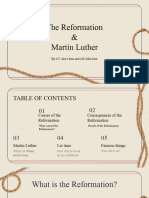 For Social Project (The Reformation and Martin Luther)