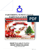 Partording Ni Pesta Natal 24 Des 2023 Malam