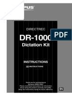 DR 1000 Directrec Dictation Kit
