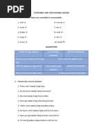 Countables, Uncountables and Quantifiers