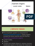 Lymphatic Tissues