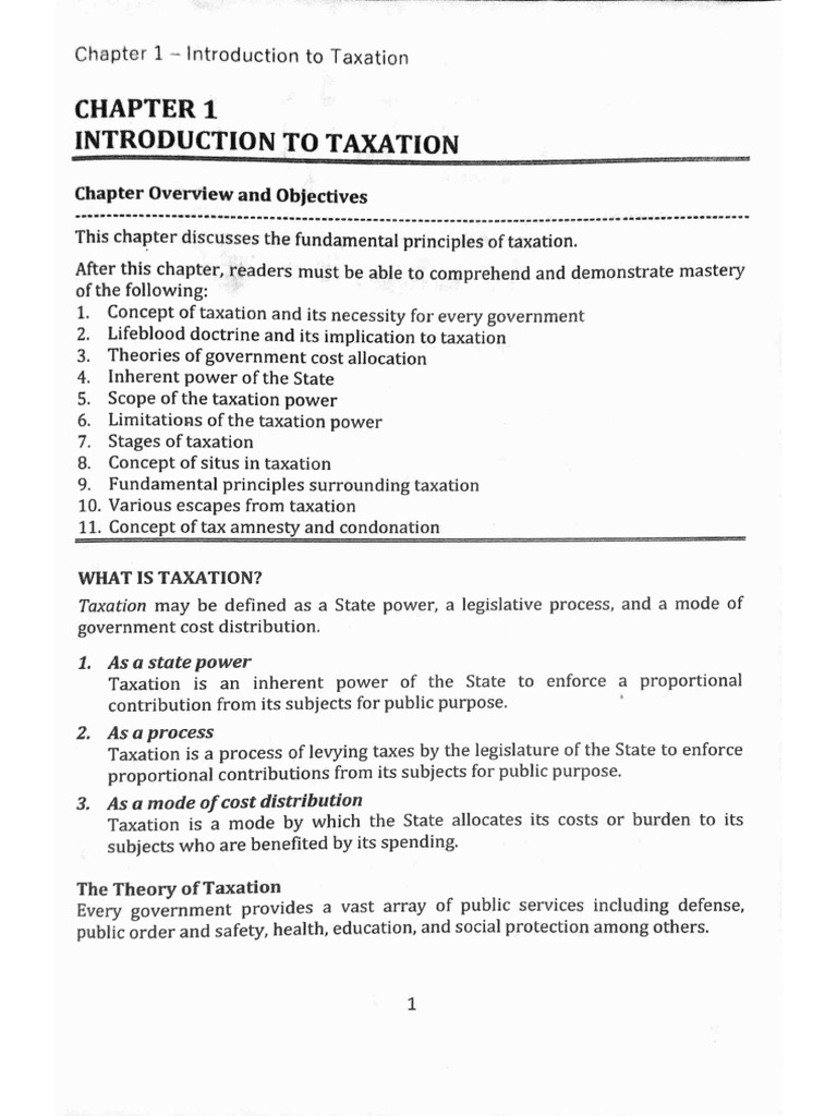 Chapter 1 Income Taxation Banggawan 2023 2024 Pdf
