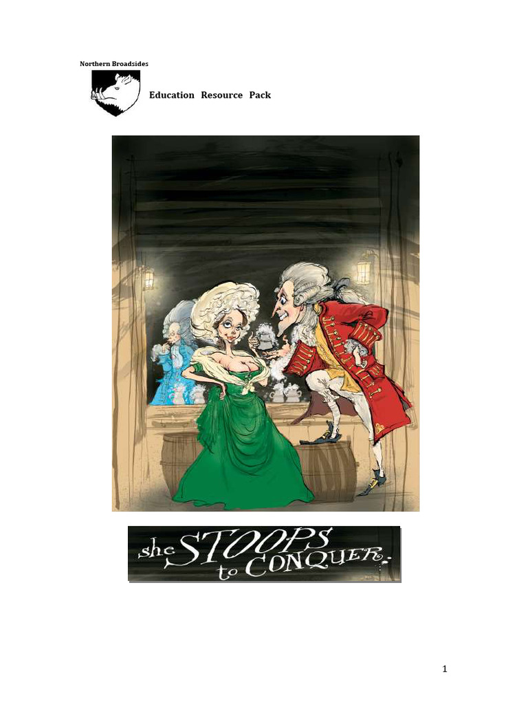 She Stoops To Conquer Education Pack | PDF | Classics
