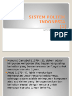 Sistem Politik Indonesia