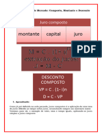 19 - Juros de Mercado - Composto Desconto e Montante