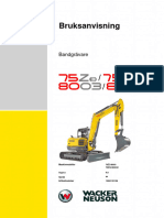 Wacker Neuson Track Excavators 75Z3 (2), 8003 (2) Operators Manual - 1000132136 - Goggleöversatt