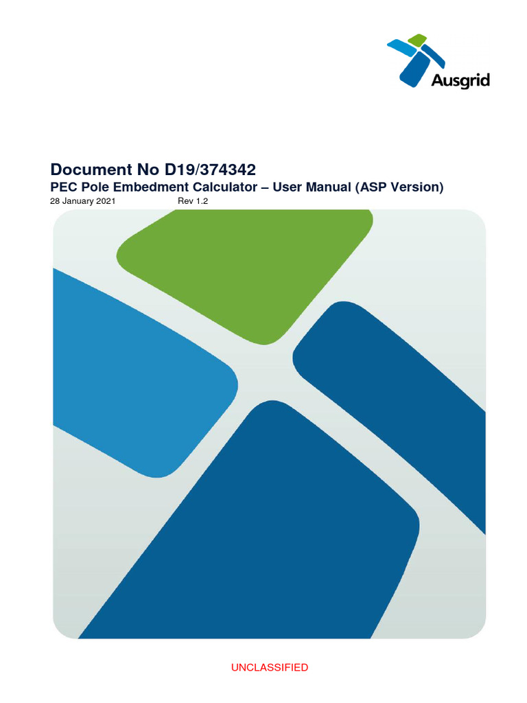 PEC Pole Embedment Calculator Manual | PDF | Concrete | Visual Basic ...