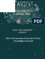 Probability of Dependent Events