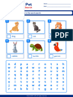 Vocab Worksheet_My Pet