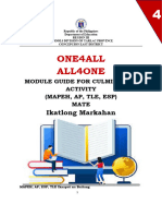 3rd QUARTER - MODULE MATE ALL4ONE ONE4ALL CPN EAST