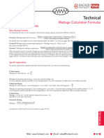 141-144-Watt Calculation Formulas