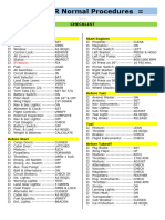 C310R Checklist-Sim