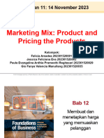 Pertemuan11 - Marketing Mix (Product & Price)